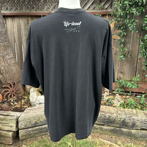 Vintage Tupac Da Grind James C Bandana Thug Life Rap Tee T Shirt Men's 2XL - Picture 5 of 12